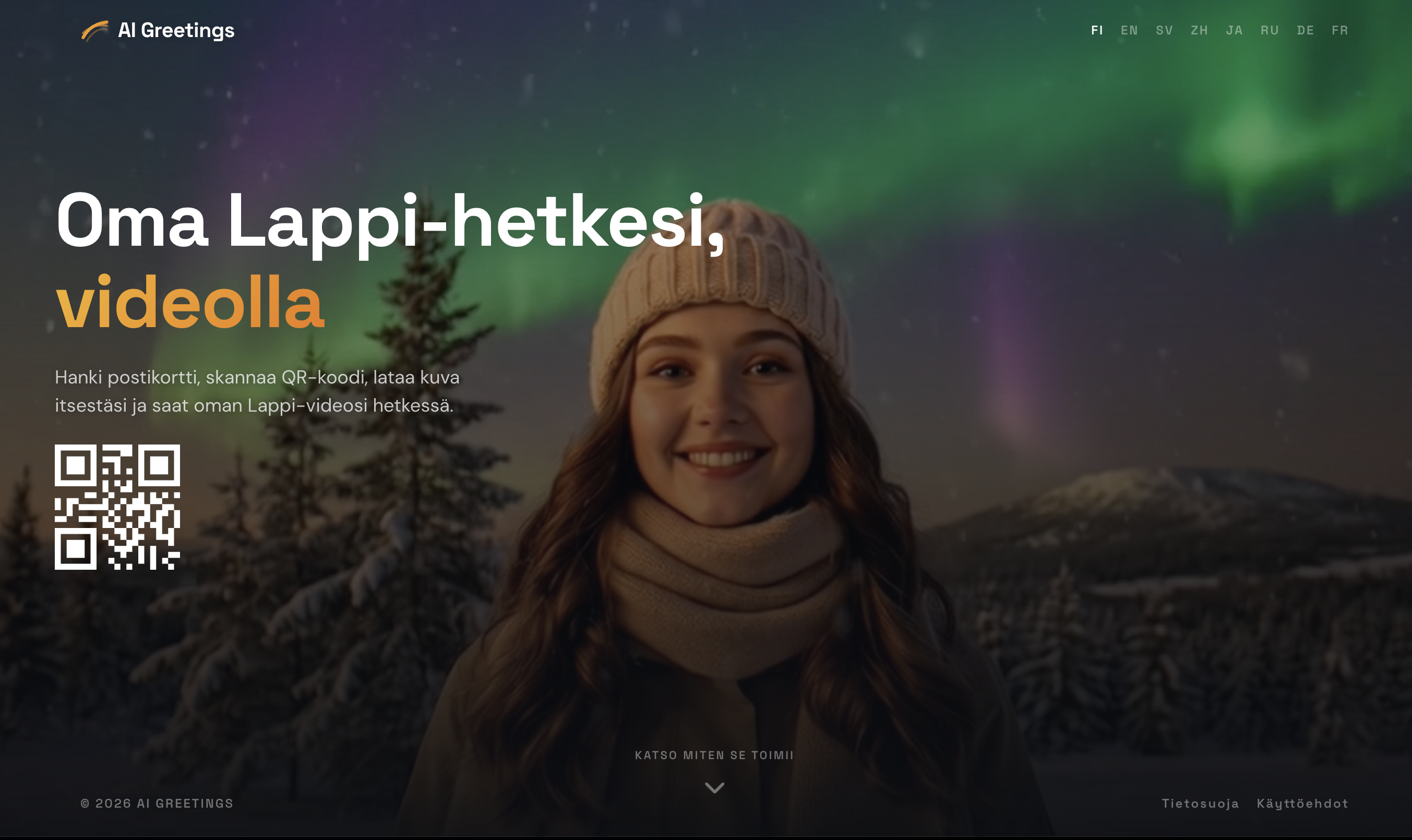 AI Greetings project visual